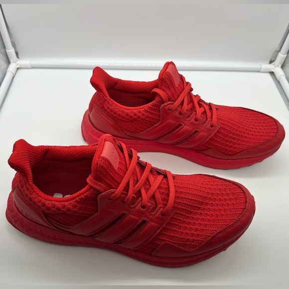 ADIDAS FX1334 Ultraboost DNA S&L Lush Red Running Shoes Athletic Sneakers sz 9.5 - Picture 10 of 11